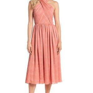 Gal Meets Glam Mia Chiffon Midi Dress